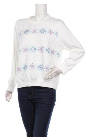 Дамска блуза Alfred Dunner, Размер L, Цвят Екрю, 60% памук, 40% полиестер, Цена 29,75 лв.