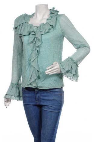 Дамска блуза Atos Lombardini, Размер L, Цвят Зелен, 70% вискоза, 15% полиамид, 15% полиестер, Цена 48,75 лв.
