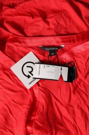 Γυναικεία μπλούζα Comma,, Μέγεθος S, Χρώμα Κόκκινο, Βισκόζη, ελαστάνη, Τιμή 22,48 €