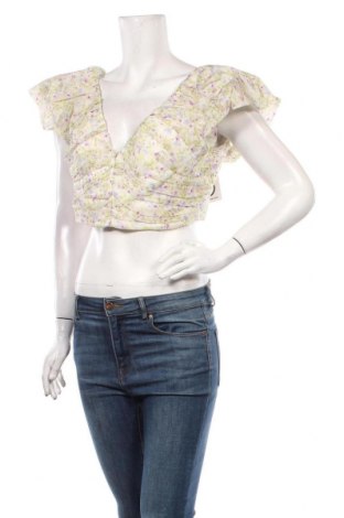Γυναικεία μπλούζα Forever New, Μέγεθος M, Χρώμα Πολύχρωμο, 78% lyocell, 15% πολυαμίδη, 7% λινό, Τιμή 38,14 €