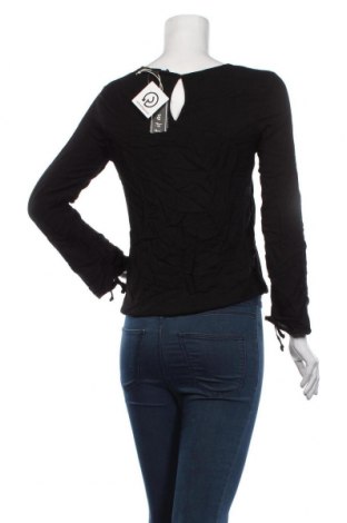Γυναικεία μπλούζα Get it on by S.Oliver, Μέγεθος XS, Χρώμα Μαύρο, Βισκόζη, Τιμή 15,14 €