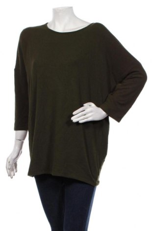 Γυναικεία μπλούζα ONLY, Μέγεθος L, Χρώμα Πράσινο, 65% πολυεστέρας, 30% βισκόζη, 5% ελαστάνη, Τιμή 9,40 €