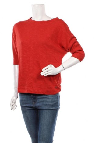 Γυναικεία μπλούζα S.Oliver, Μέγεθος S, Χρώμα Κόκκινο, 54% βαμβάκι, 23% πολυεστέρας, 23% βισκόζη, Τιμή 18,35 €