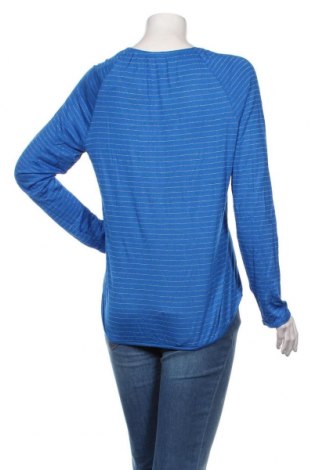 Γυναικεία μπλούζα S.Oliver, Μέγεθος M, Χρώμα Μπλέ, 98% βισκόζη, 1% πολυεστέρας, 1% μεταλλικά νήματα, Τιμή 18,35 €