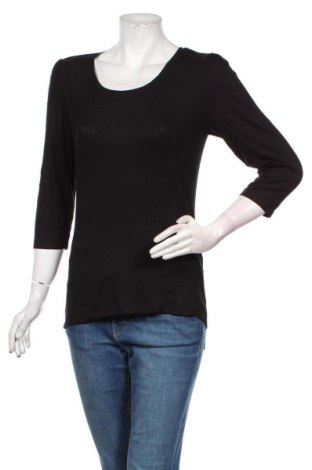 Γυναικεία μπλούζα S.Oliver, Μέγεθος S, Χρώμα Μαύρο, 95% βισκόζη, 5% ελαστάνη, Τιμή 16,91 €