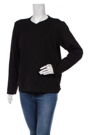 Γυναικεία μπλούζα S.Oliver, Μέγεθος L, Χρώμα Μαύρο, Βαμβάκι, Τιμή 16,91 €