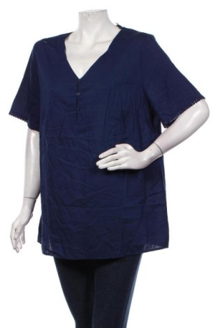 Γυναικεία μπλούζα Triangle By s.Oliver, Μέγεθος XL, Χρώμα Μπλέ, Τιμή 7,63 €