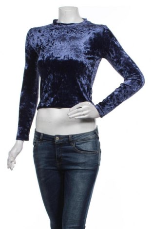 Γυναικεία μπλούζα Wow, Μέγεθος XS, Χρώμα Μπλέ, 95% πολυεστέρας, 5% ελαστάνη, Τιμή 8,66 €