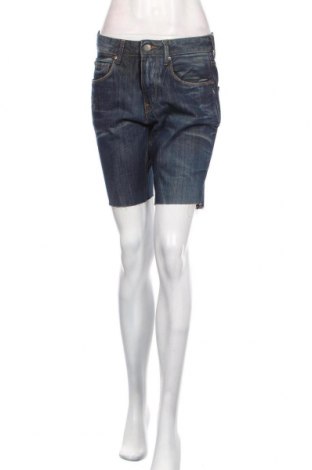 Γυναικείο κοντό παντελόνι Pull&Bear, Μέγεθος M, Χρώμα Μπλέ, Τιμή 23,51 €