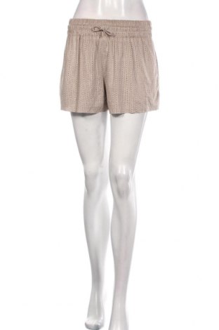Дамски къс панталон Zara Trafaluc, Размер S, Цвят Бежов, Полиестер, Цена 15,20 лв.