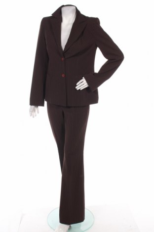 Costum de femei Dika, Mărime M, Culoare Maro, 60% poliester, 35% viscoză, 5% elastan, Preț 310,85 Lei