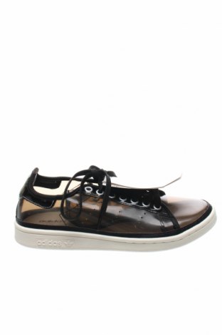 Дамски обувки Adidas & Stan Smith, Размер 39, Цвят Черен, Полиуретан, еко кожа, Цена 69,65 лв.
