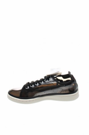 Дамски обувки Adidas & Stan Smith, Размер 36, Цвят Черен, Полиуретан, еко кожа, Цена 69,65 лв.