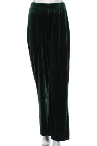 Дамски панталон, Размер M, Цвят Зелен, 92% полиестер, 8% еластан, Цена 59,00 лв.
