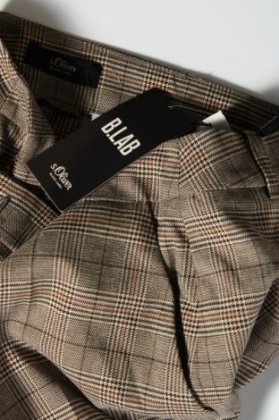 Дамски панталон S.Oliver Black Label, Размер S, Цвят Многоцветен, 65% полиестер, 32% вискоза, 3% еластан, Цена 71,60 лв.