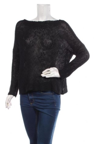Дамски пуловер, Размер L, Цвят Черен, Цена 3,24 лв.
