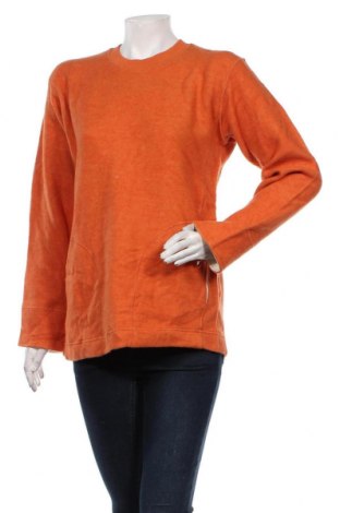 Дамски пуловер Adrienne Vittadini, Размер M, Цвят Оранжев, 48% вълна, 46% памук, 6% еластан, Цена 125,30 лв.