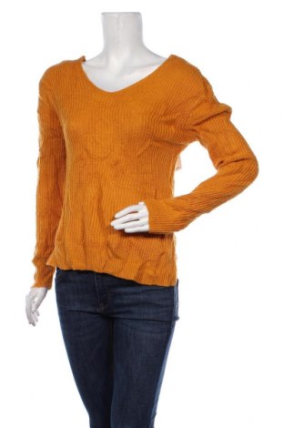 Дамски пуловер Almost Famous, Размер M, Цвят Жълт, Акрил, Цена 34,20 лв.