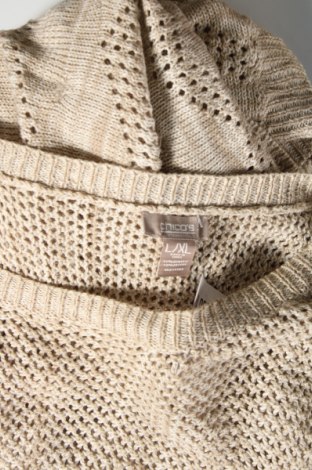 Γυναικείο πουλόβερ Chico's, Μέγεθος L, Χρώμα  Μπέζ, Τιμή 46,39 €