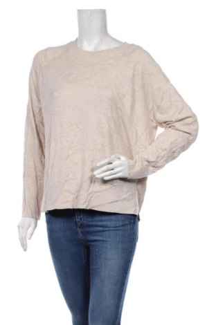 Дамски пуловер H&M, Размер L, Цвят Бежов, Цена 26,50 лв.