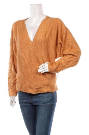 Дамски пуловер Justfab, Размер M, Цвят Бежов, Цена 31,00 лв.