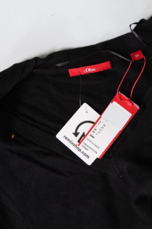Дамски пуловер S.Oliver, Размер M, Цвят Черен, Цена 55,60 лв.