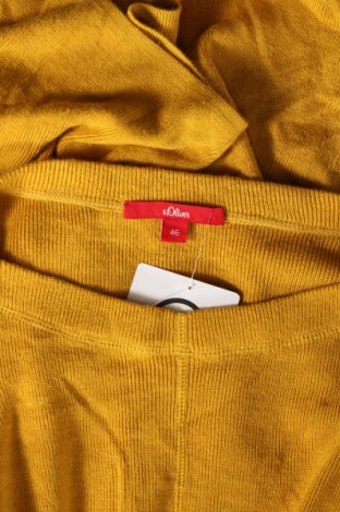 Дамски пуловер S.Oliver, Размер XL, Цвят Жълт, Цена 52,80 лв.