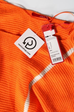 Дамски пуловер S.Oliver, Размер M, Цвят Оранжев, Цена 55,60 лв.