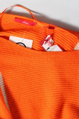 Дамски пуловер S.Oliver, Размер XS, Цвят Оранжев, Цена 55,60 лв.