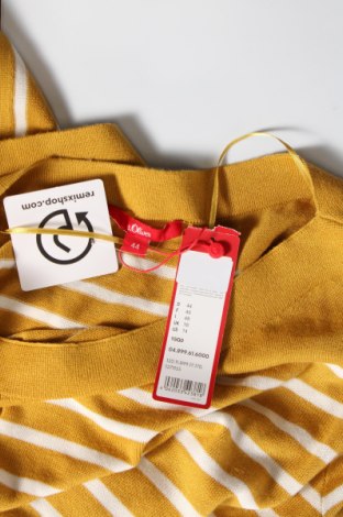 Дамски пуловер S.Oliver, Размер XL, Цвят Жълт, Цена 55,60 лв.