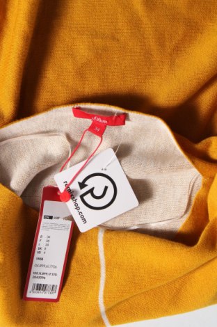 Дамски пуловер S.Oliver, Размер XS, Цвят Жълт, Цена 55,60 лв.