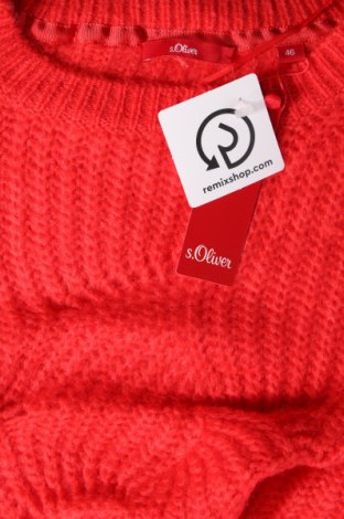 Дамски пуловер S.Oliver, Размер XL, Цвят Червен, Цена 55,60 лв.