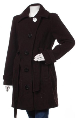 Дамско палто Autumn Magic, Размер M, Цвят Кафяв, 55% вълна, 25% полиестер, 20% вискоза, Цена 57,60 лв.