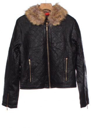 Geacă de piele pentru copii Adolfo Dominguez, Mărime 11-12y/ 152-158 cm, Culoare Negru, Preț 53,00 Lei