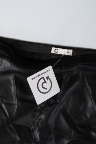 Δερμάτινη φούστα Cubus, Μέγεθος XS, Χρώμα Μαύρο, Τιμή 1,65 €