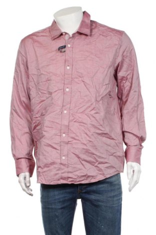 Мъжка риза Armor-Lux, Размер XL, Цвят Розов, Памук, Цена 32,30 лв.