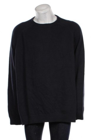 Мъжки пуловер S.Oliver, Размер 4XL, Цвят Син, 96% памук, 4% полиестер, Цена 38,15 лв.