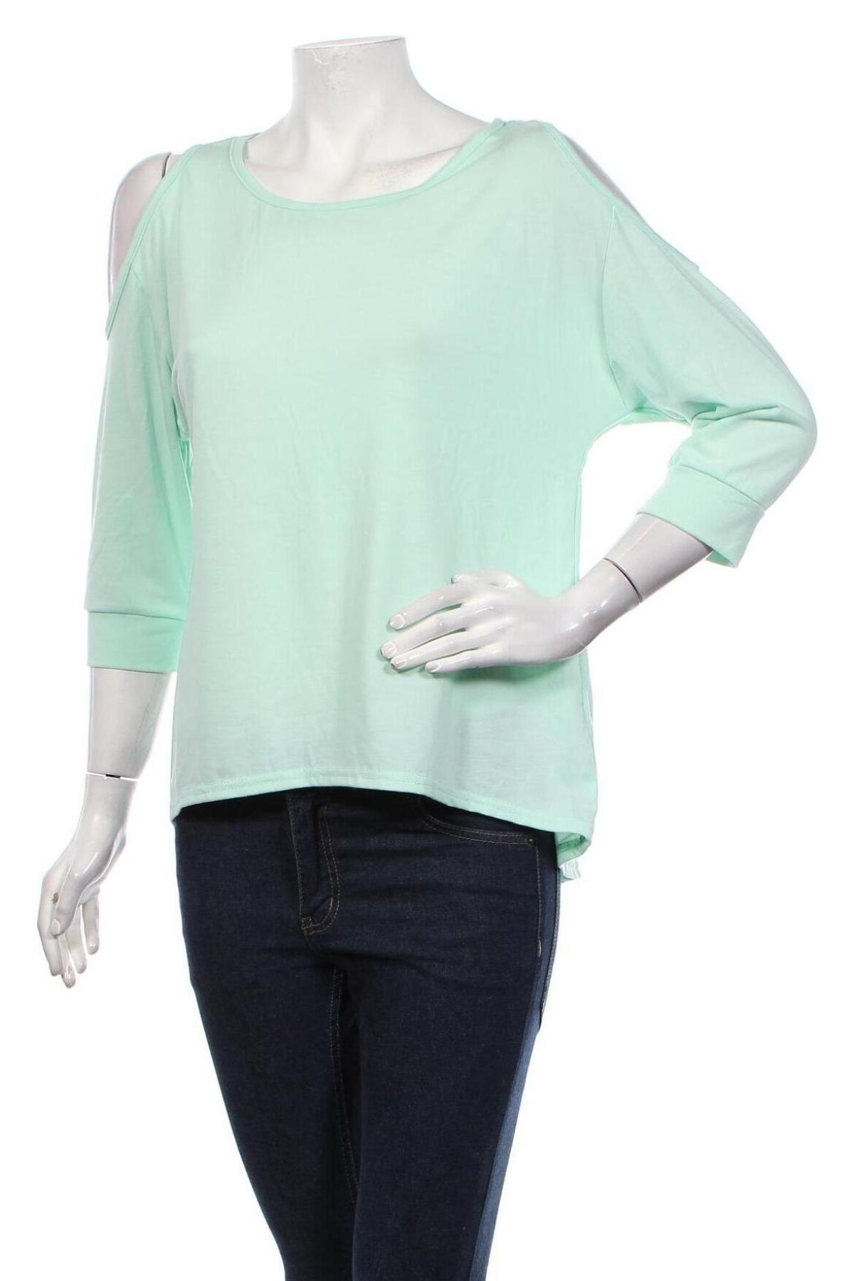 Γυναικεία μπλούζα, Μέγεθος M, Χρώμα Πράσινο, Τιμή 8,66 €