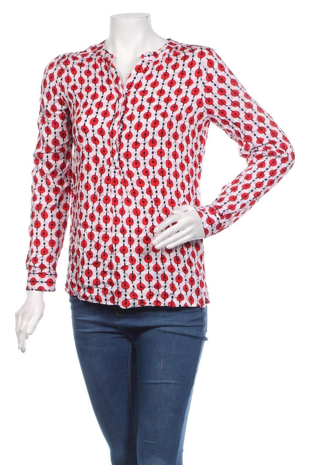 Γυναικεία μπλούζα Comma,, Μέγεθος M, Χρώμα Πολύχρωμο, Βισκόζη, Τιμή 23,09 €