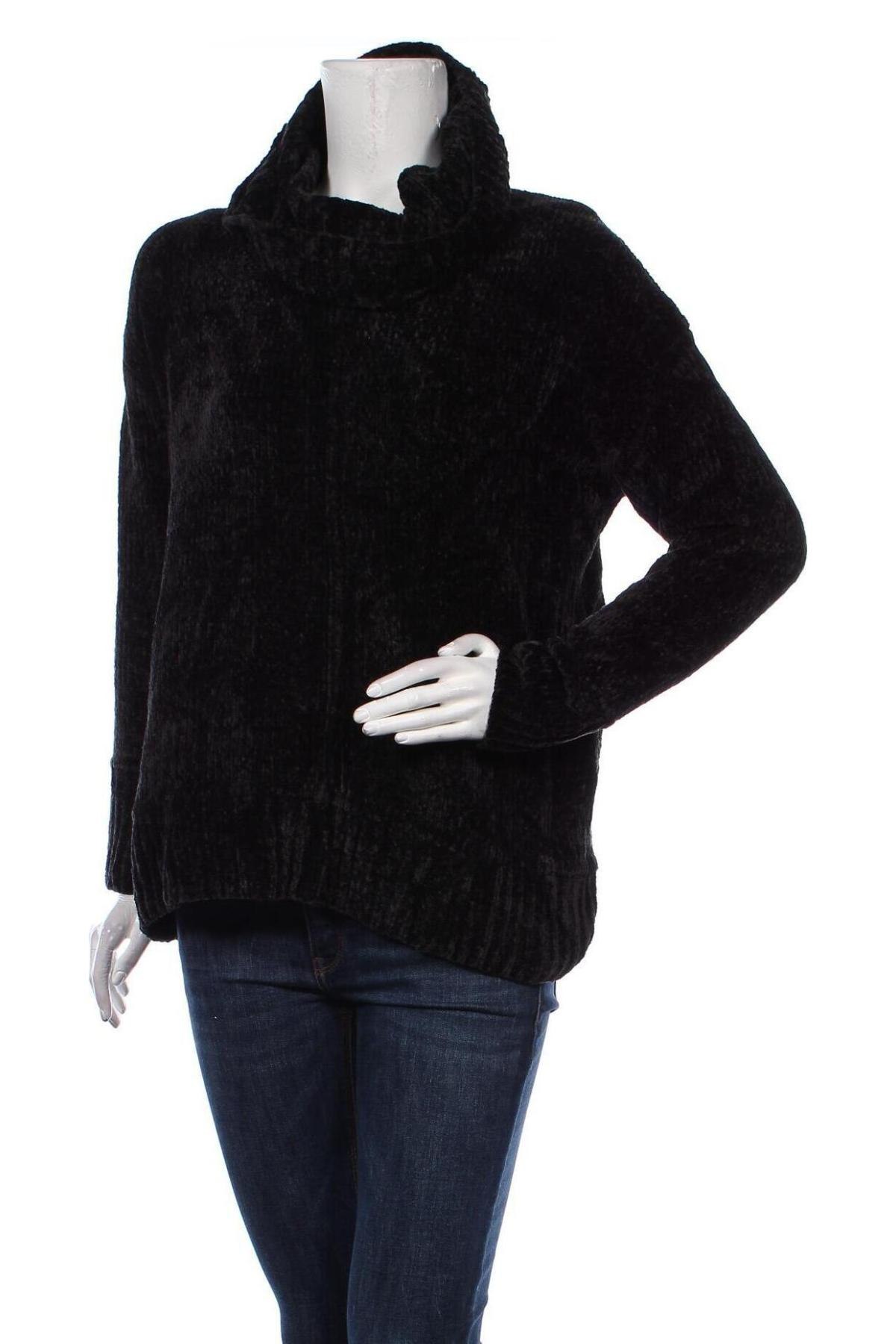 Дамски пуловер Jones New York, Размер XS, Цвят Черен, Цена 3,18 лв.
