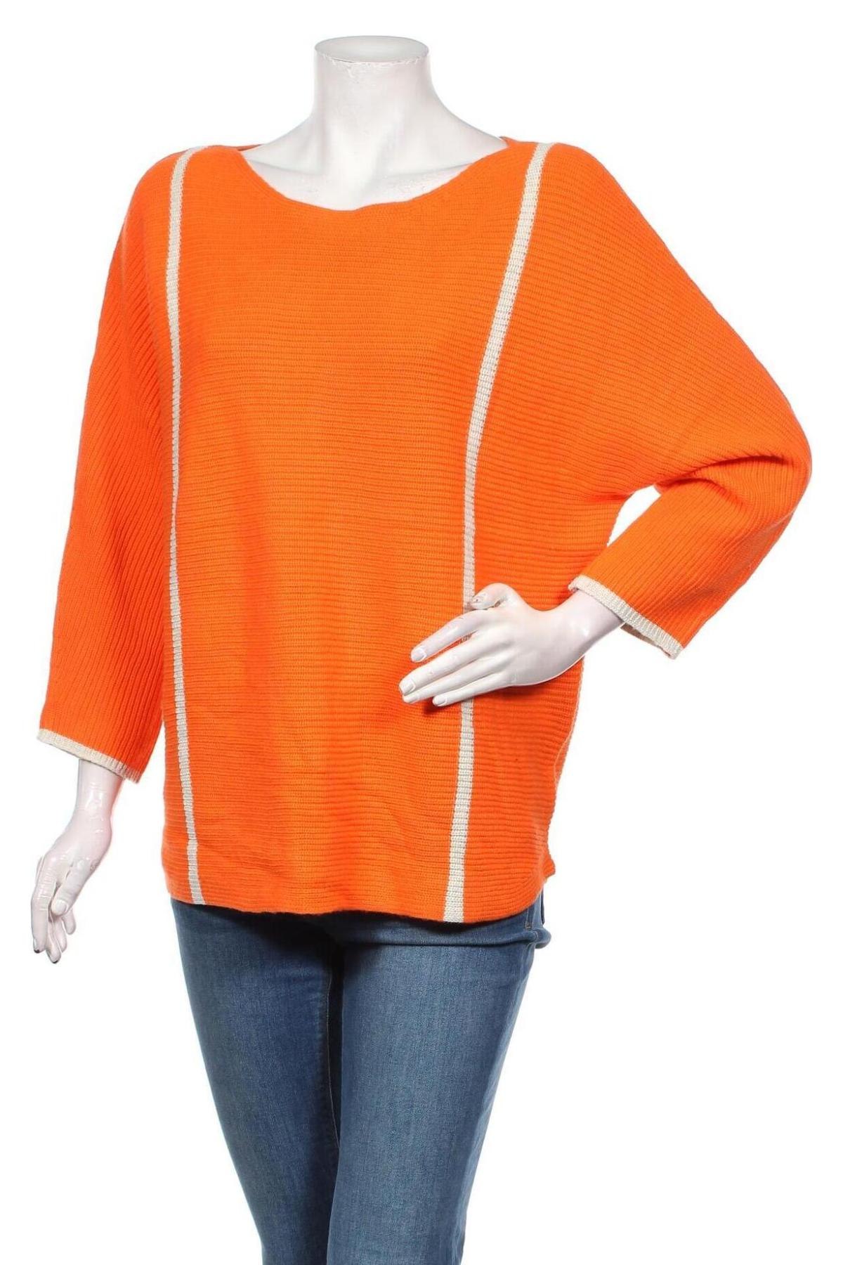 Дамски пуловер S.Oliver, Размер XL, Цвят Оранжев, Цена 55,60 лв.