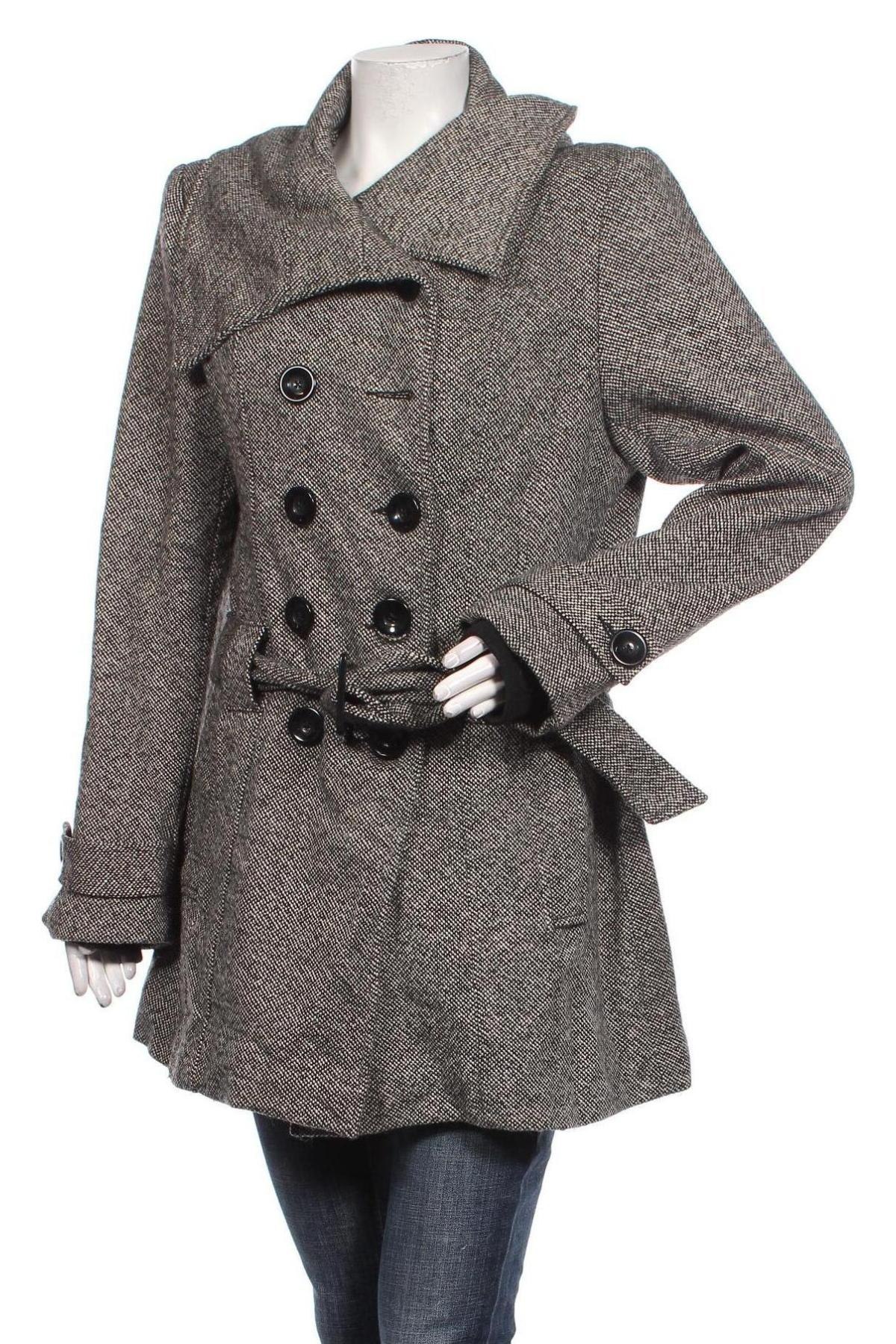 Γυναικείο παλτό Multiblu, Μέγεθος M, Χρώμα Γκρί, Τιμή 18,40 €