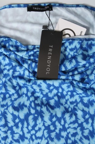 Дамска блуза - боди Trendyol, Размер M, Цвят Син, Цена 72,00 лв.