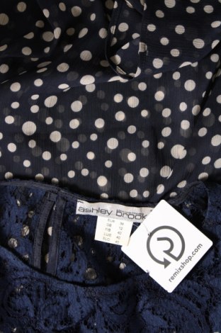 Γυναικεία μπλούζα Ashley Brooke, Μέγεθος M, Χρώμα Μπλέ, Τιμή 9,72 €