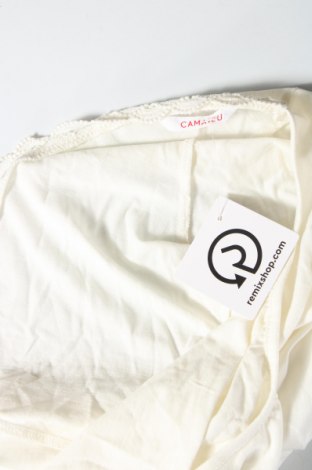 Γυναικεία μπλούζα Camaieu, Μέγεθος M, Χρώμα Λευκό, Τιμή 6,39 €