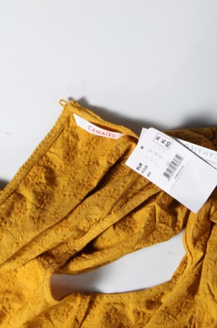 Γυναικεία μπλούζα Camaieu, Μέγεθος XL, Χρώμα Κίτρινο, Τιμή 7,51 €