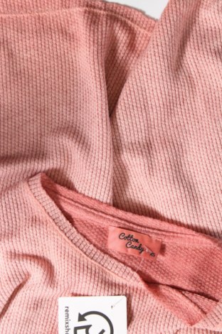 Дамска блуза Cotton Candy, Размер XS, Цвят Розов, Цена 4,18 лв.