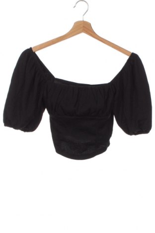 Γυναικεία μπλούζα Gina Tricot, Μέγεθος XS, Χρώμα Μαύρο, Τιμή 10,72 €