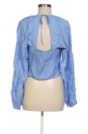 Дамска блуза Gina Tricot, Размер XL, Цвят Син, Цена 40,00 лв.