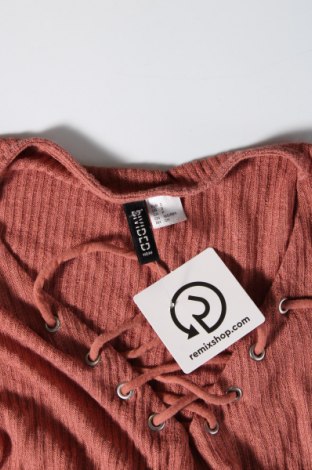 Γυναικεία μπλούζα H&M Divided, Μέγεθος S, Χρώμα Καφέ, Τιμή 9,72 €